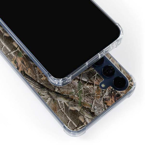 NFL Denver Broncos Realtree AP Camo Galaxy A35 5G Clear Case